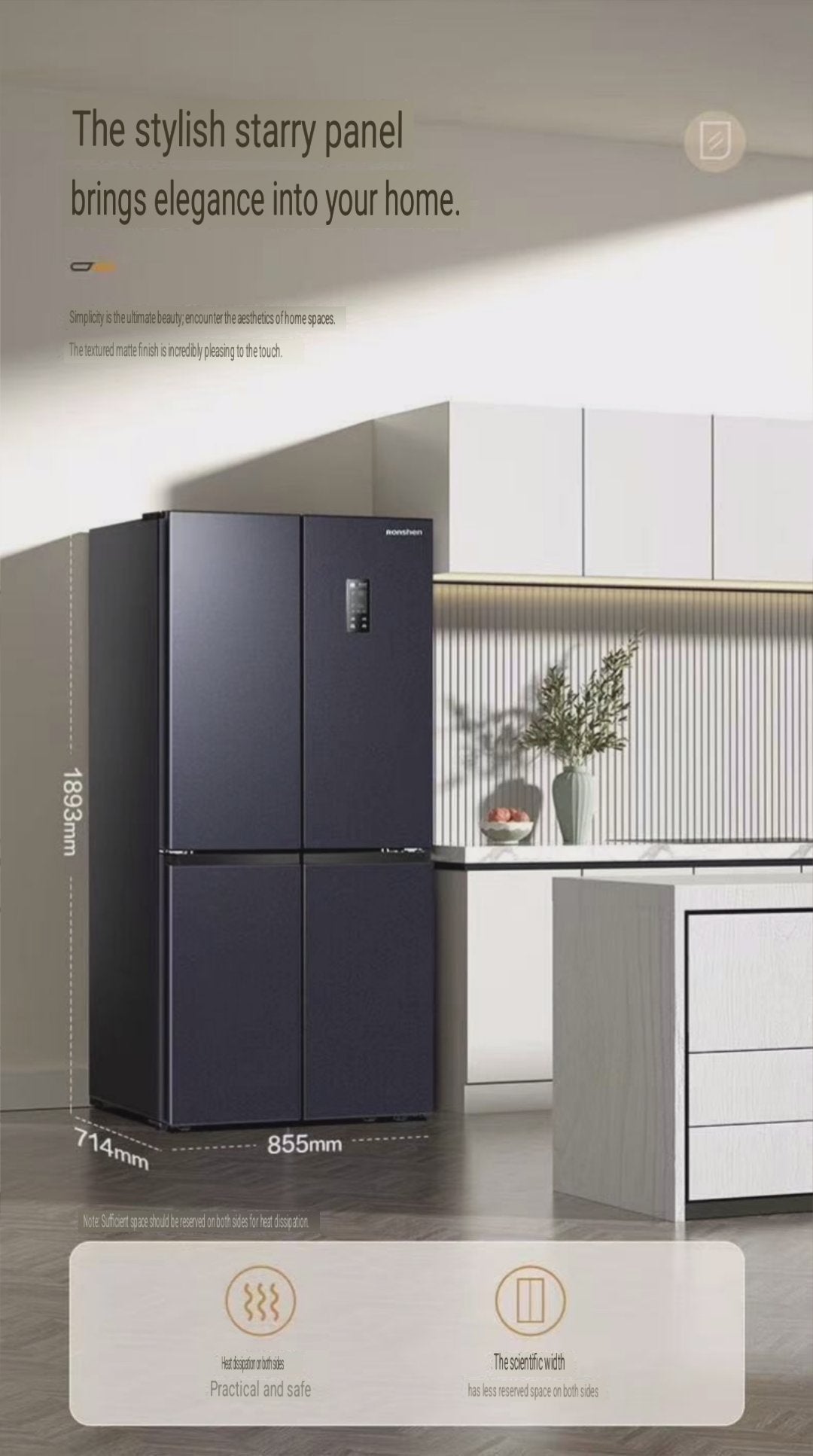 HAIER REFRIGERATOR 515L